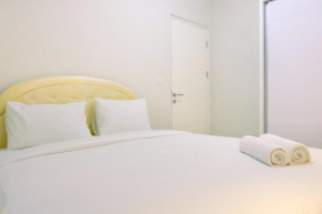 Clean 2BR Apartment at 12th Floor Springlake Summarecon Bekasi By Travelio